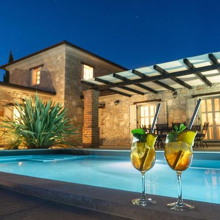 Villa Melissa - Istrisches Steinhaus Mit Pool In Guter Lage Sveti Lovreč Pazenatički Buitenkant foto