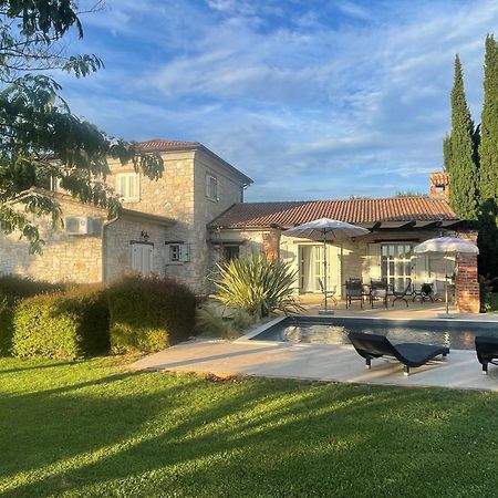 Villa Melissa - Istrisches Steinhaus Mit Pool In Guter Lage Sveti Lovreč Pazenatički Buitenkant foto